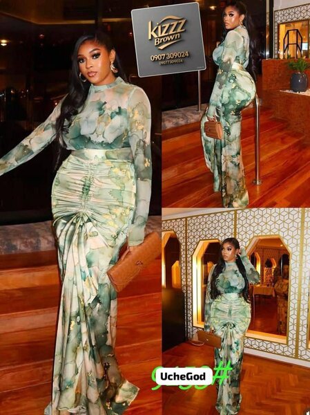 Robe longue florale élégante