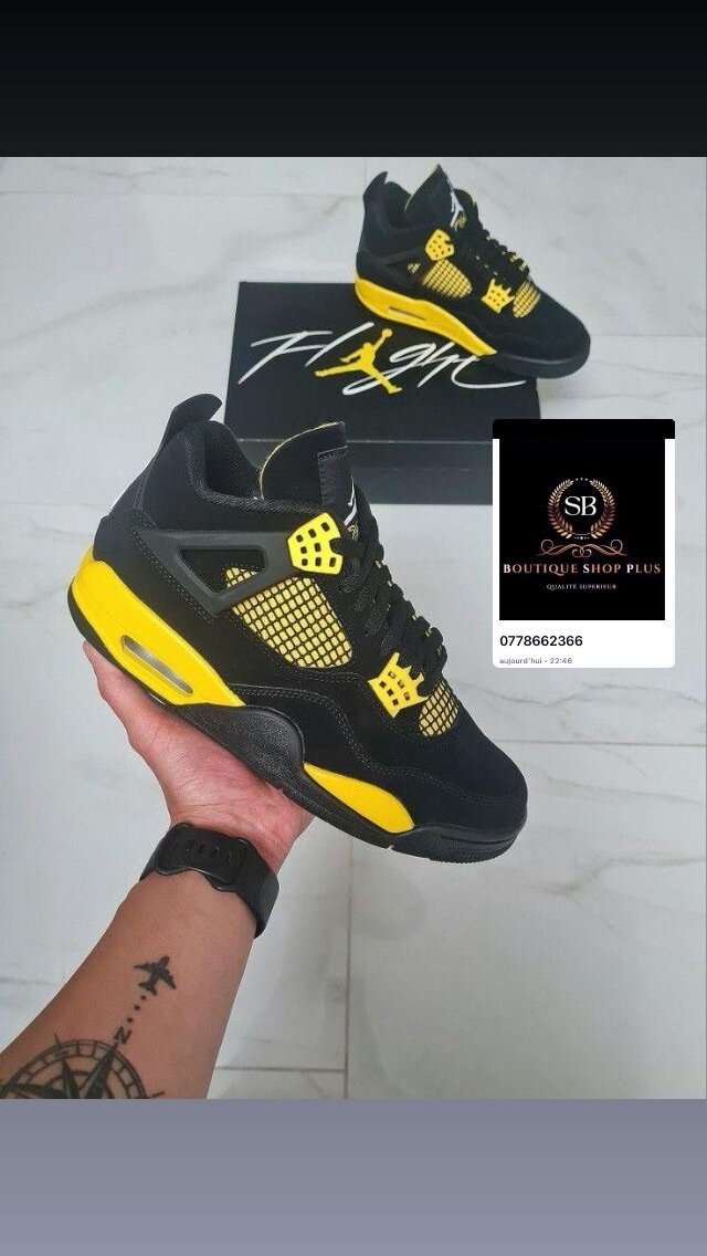 Basket air Jordan authentique avec sa boîte