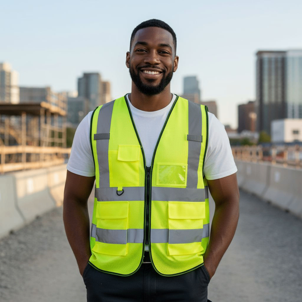 Gilet de sécurité haute visibilité
