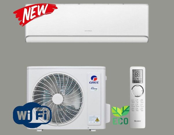 Кондиционер Gree Airy 12 invertor icberg белый