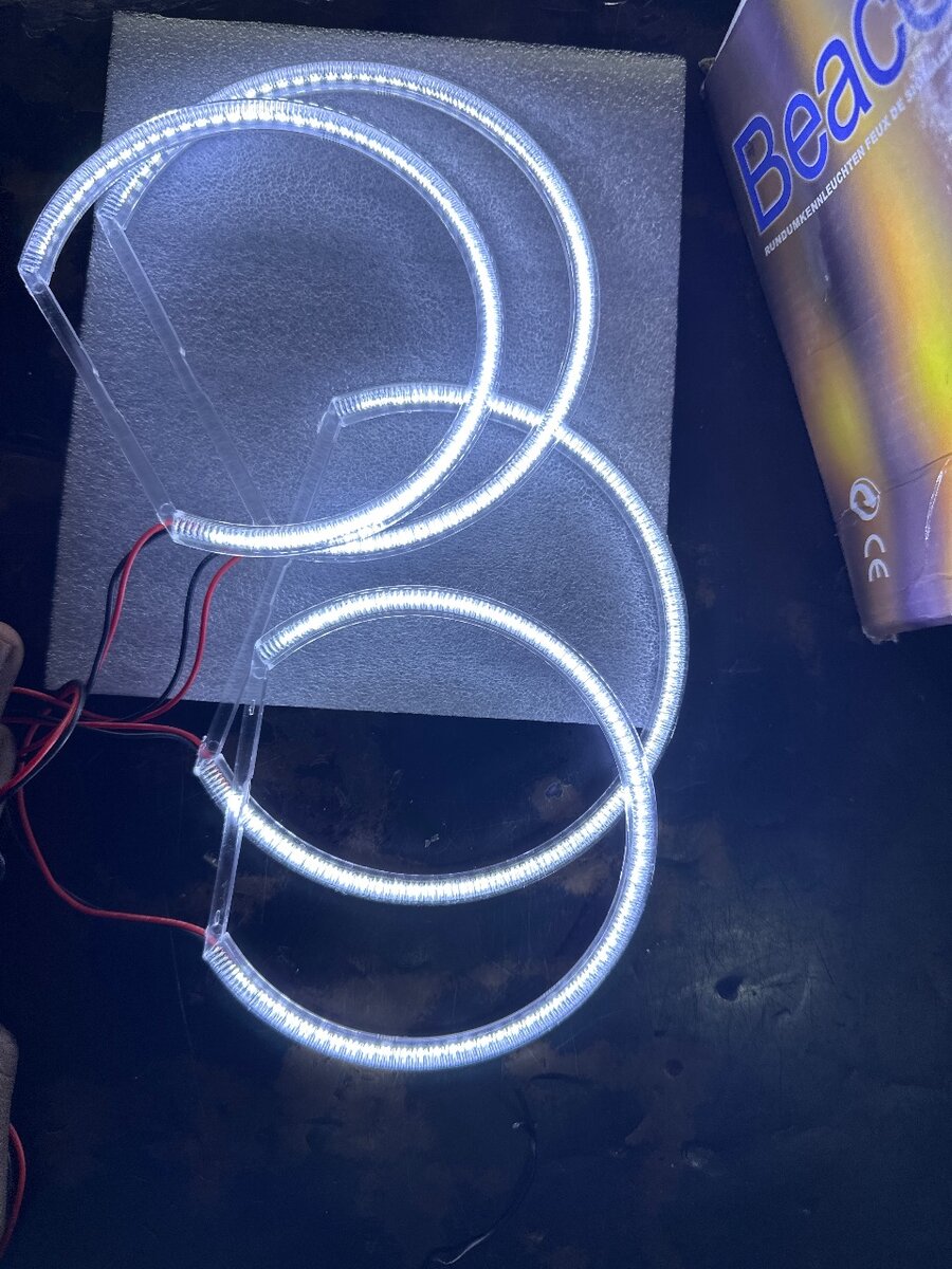 Anneau LED Lumineux Voiture