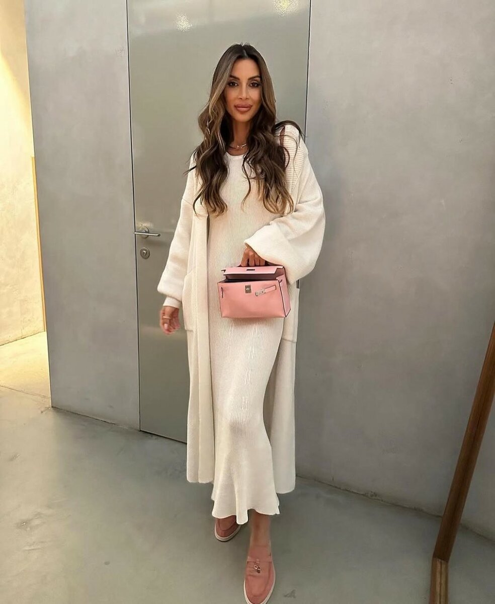 Двойка.Платье с кардиганом