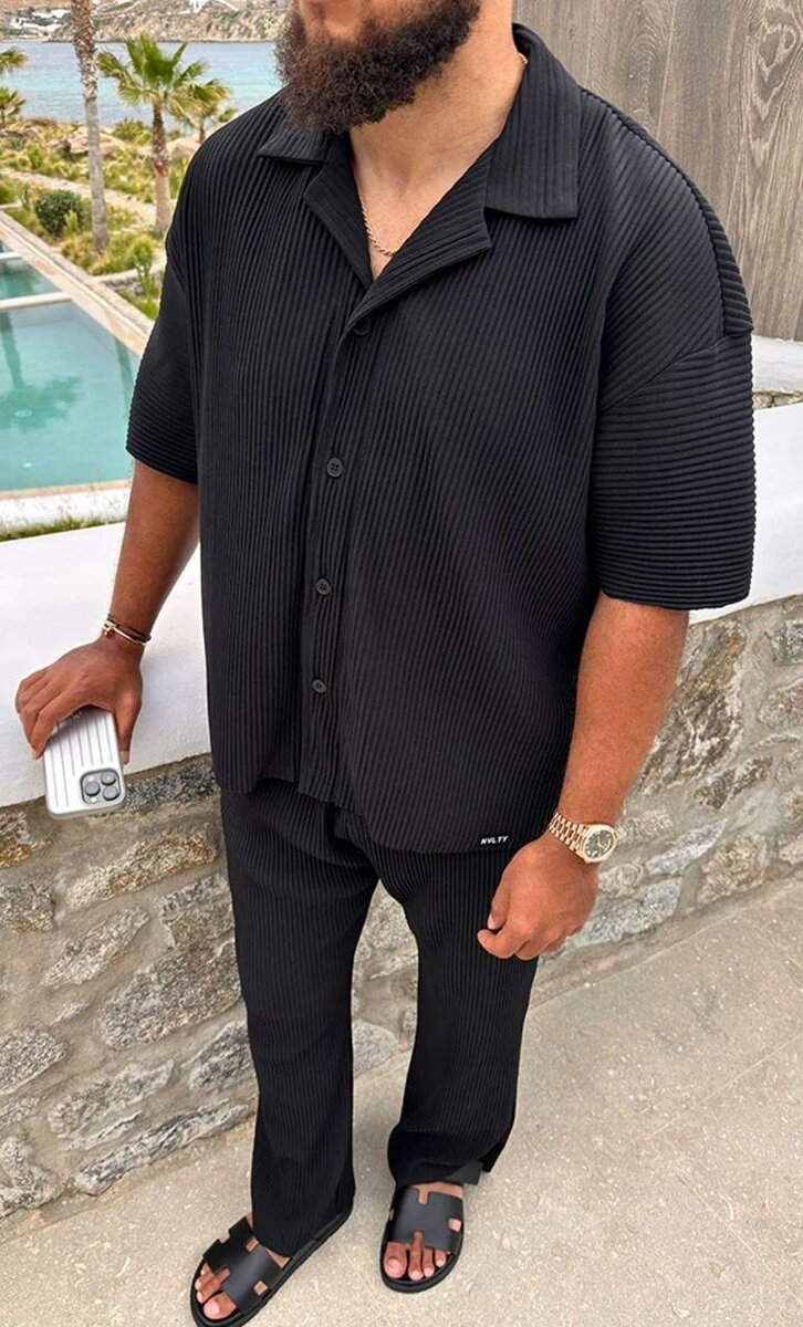 Ensemble chemise et pantalon homme