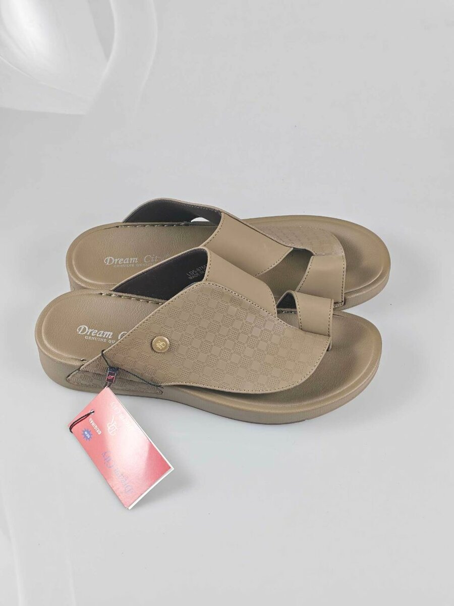 Tongs confort beige Dream City