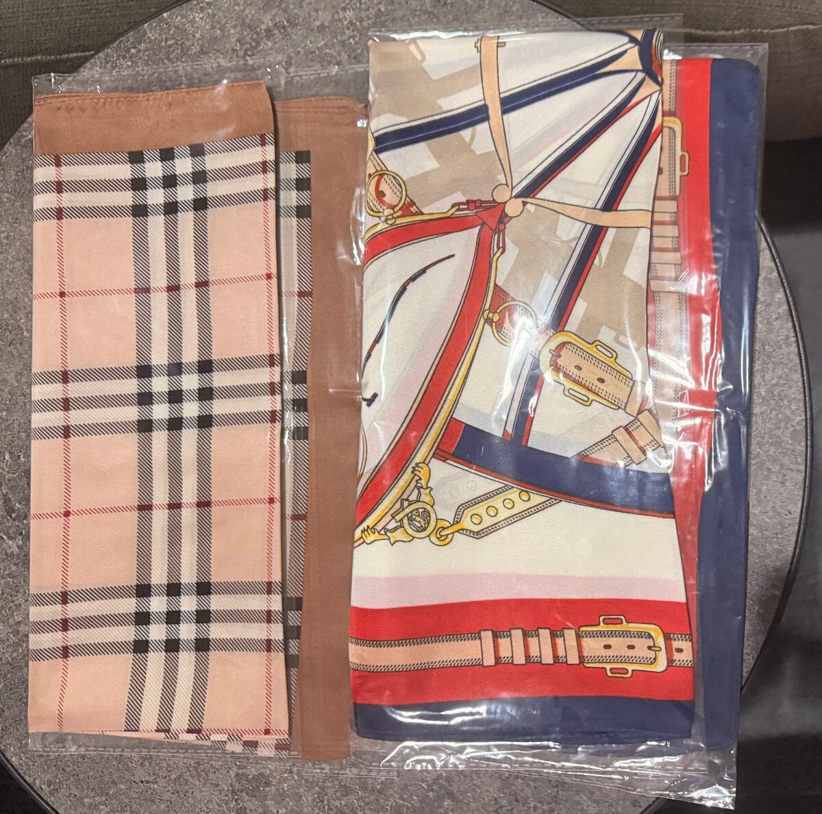 Écharpes en soie élégantes