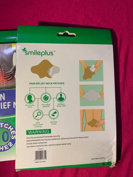 Patchs de soulagement