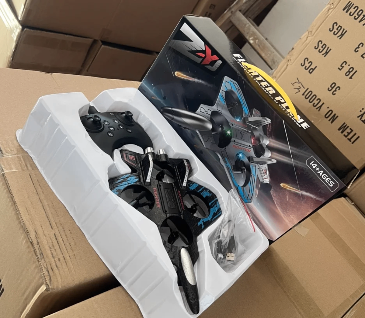 Drone de Combat avec LED