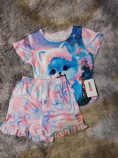 Baby girls top and down