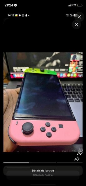 Console portable rose