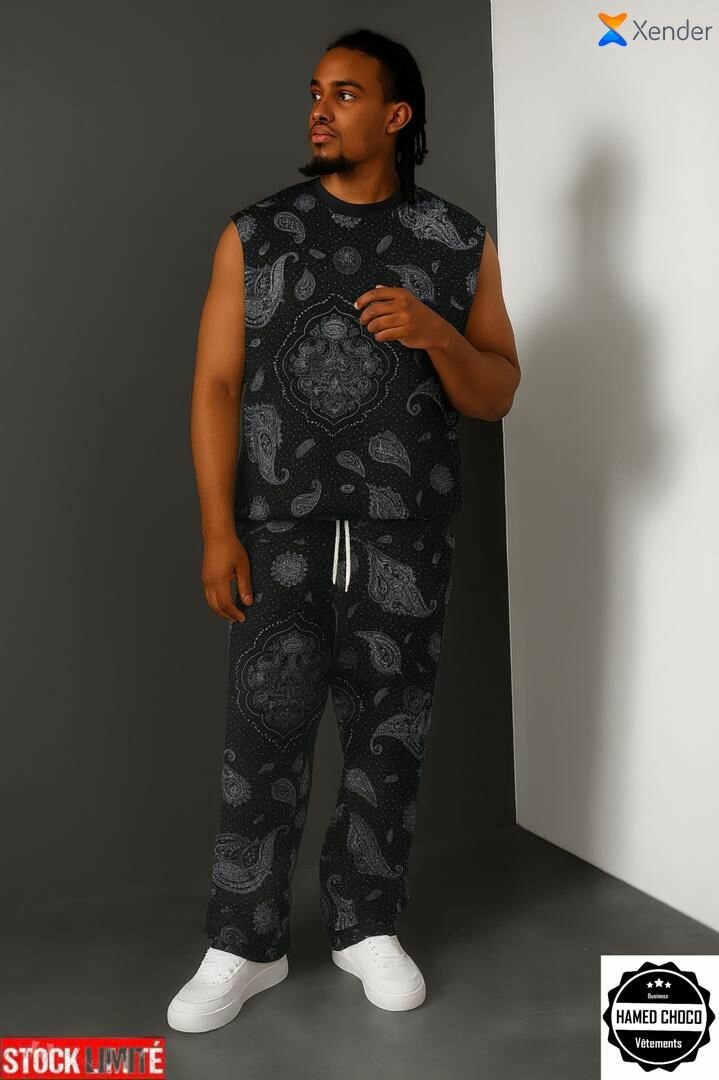 Tenue décontractée homme sans manches