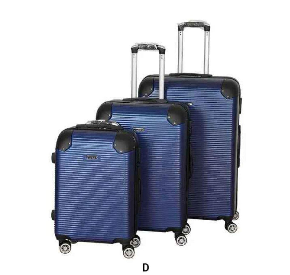 Lot de 3 Valises Rigides