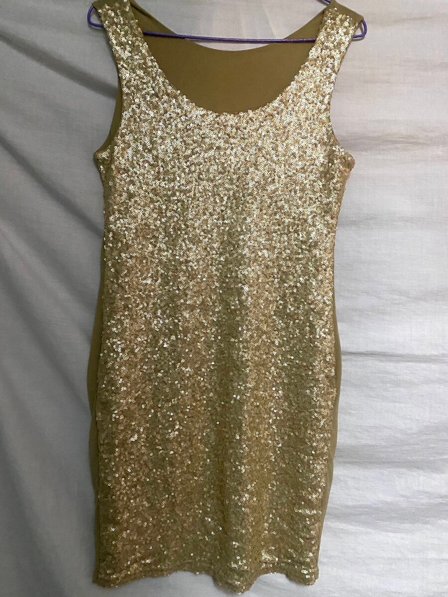 Robe Évasée Pailletée