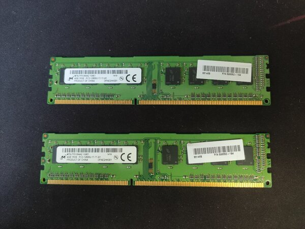 micron ddr3 8gb(2x4gb) 1600mhz