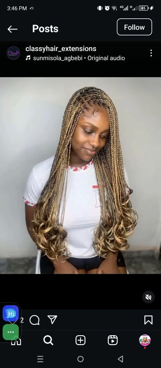 French curls extensions