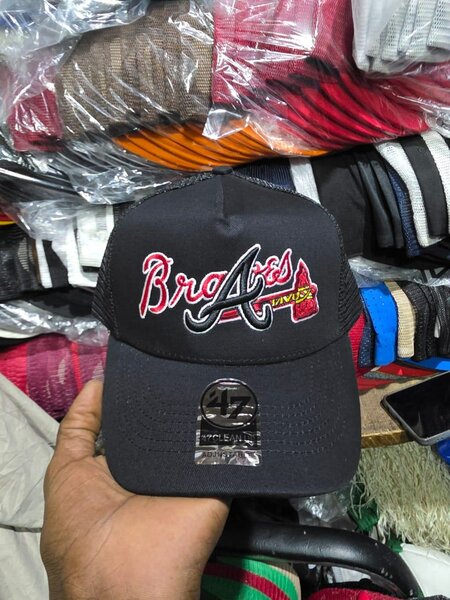 Casquette "Braves" Noire