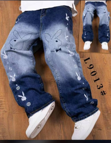 Jean décontracté lapin homme