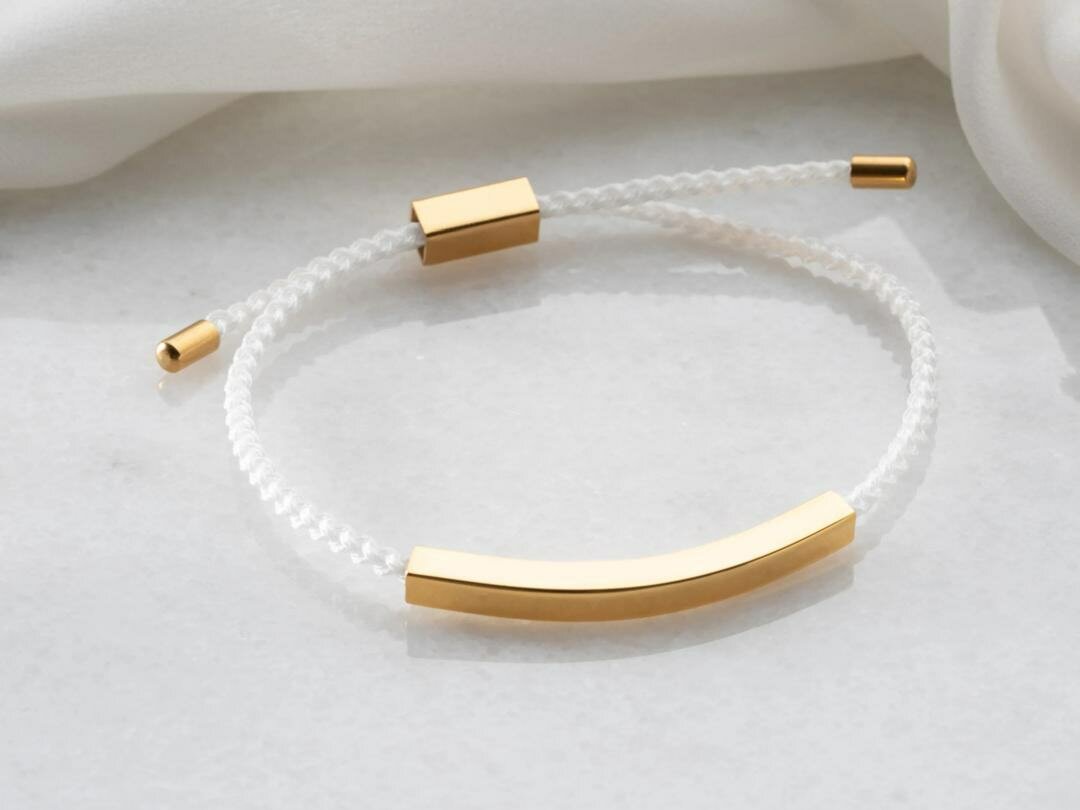 Bracelet en corde ajustable