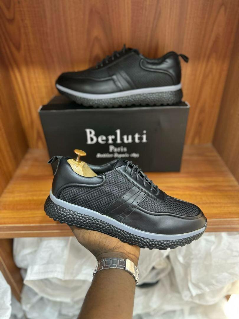 Baskets  Berluti élégantes