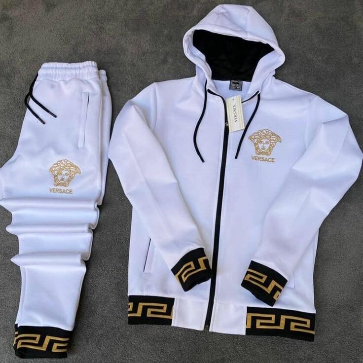 Ensemble survêtement Versace blanc