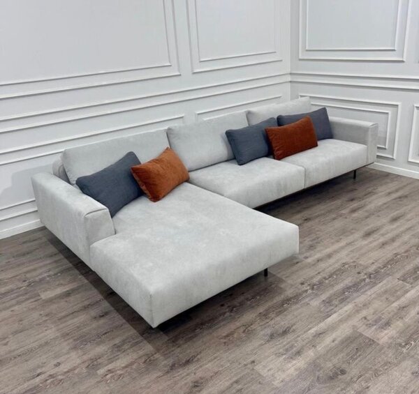 Canapé d'angle élégant moderne