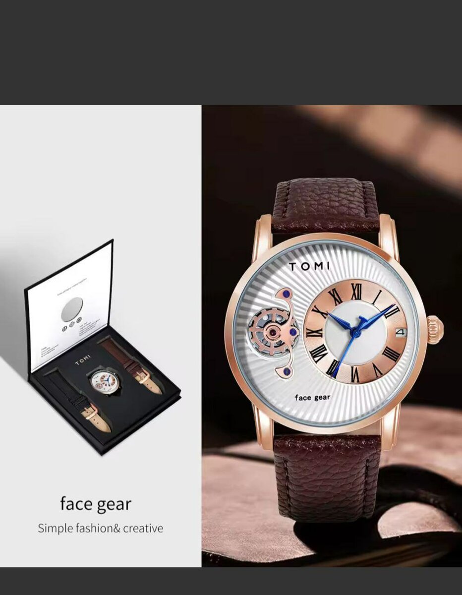 Montre Automatique Tomi Face Gear