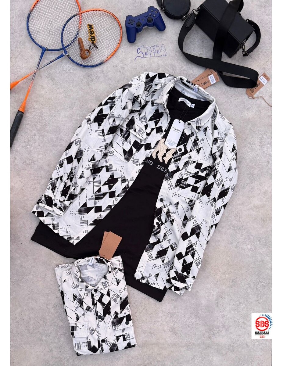 Chemise imprimée pour homme