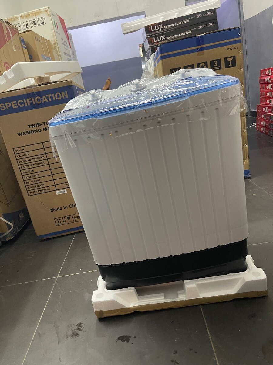 Lave-linge semi-automatique twin tub