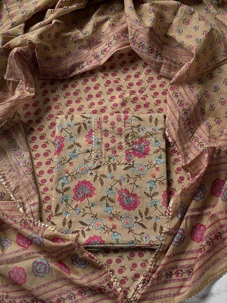 Cotton 3 Peace Suit