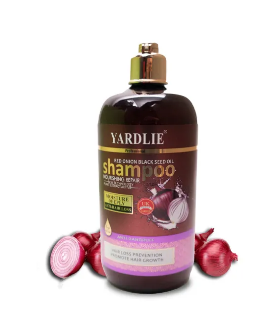 Yardlie Professional Red Onion Black Seed Oil Moisture Deeply Anti-Hair Dandruff Shampoo 500ml For All Hair Loss Prevention Promote Hair Growth - High Quality
