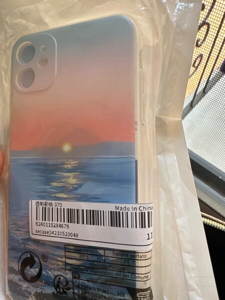 Sunset themed iPhone 11 case
