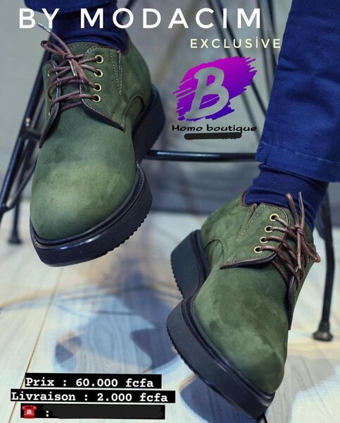 Chaussure vert