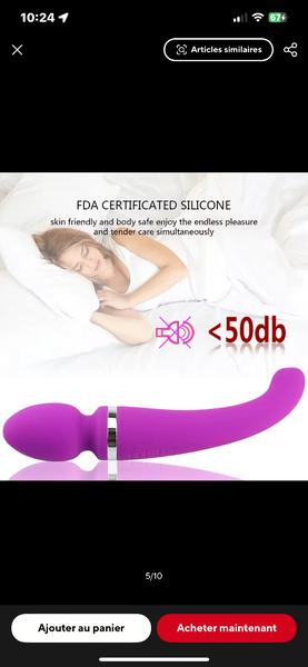 Sextoys micro vibrant flagelle