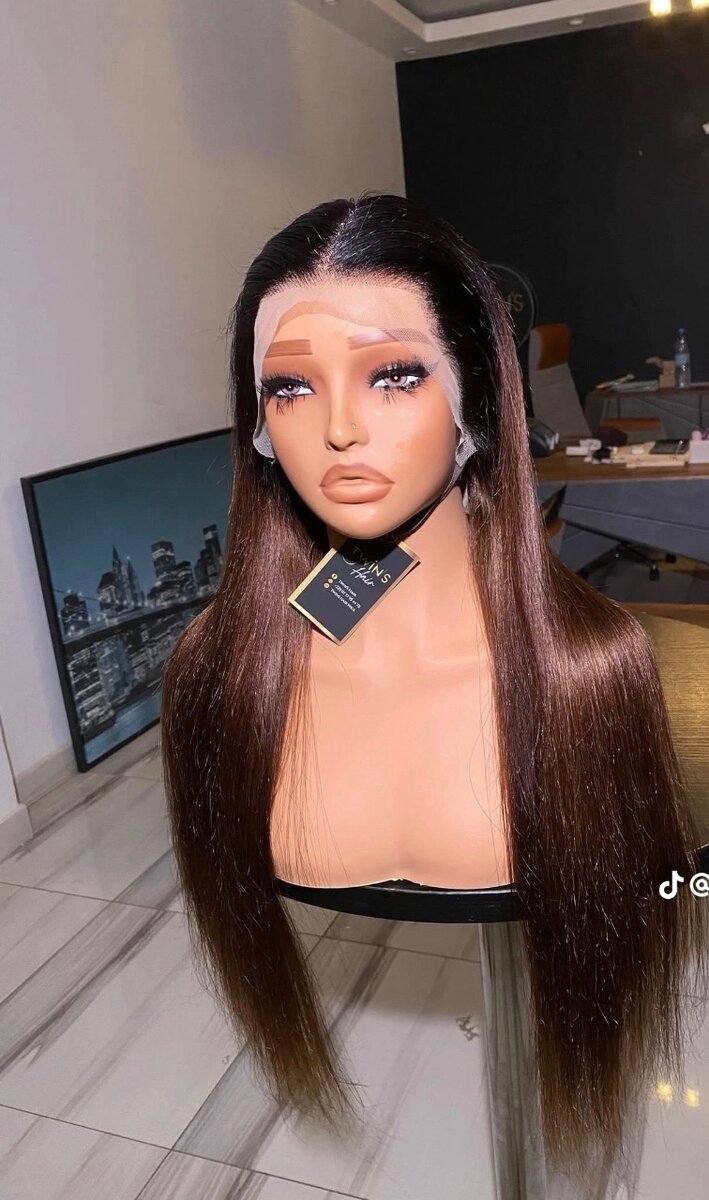 Perruque Lace Front longue