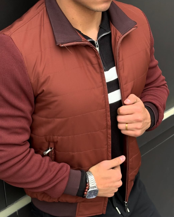 куртка оранжевая мужская