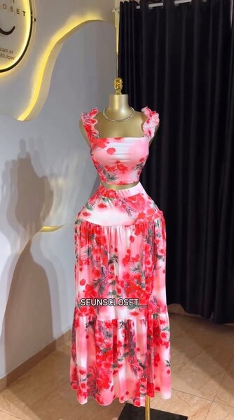 Robe d'été florale élégante