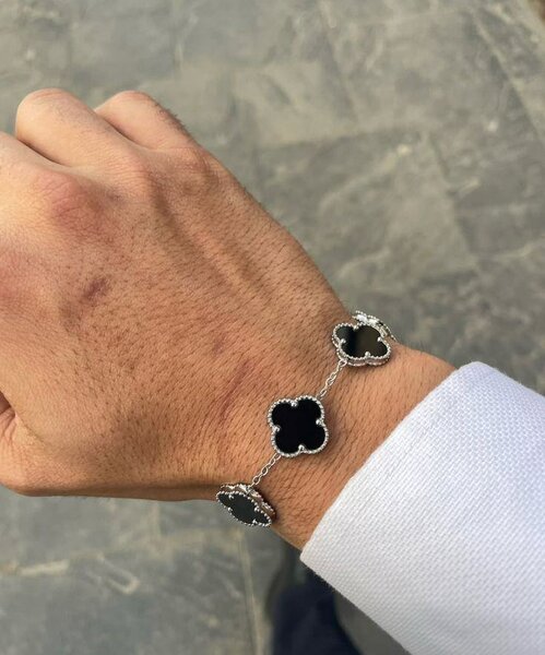 Bracelet trèfle élégant