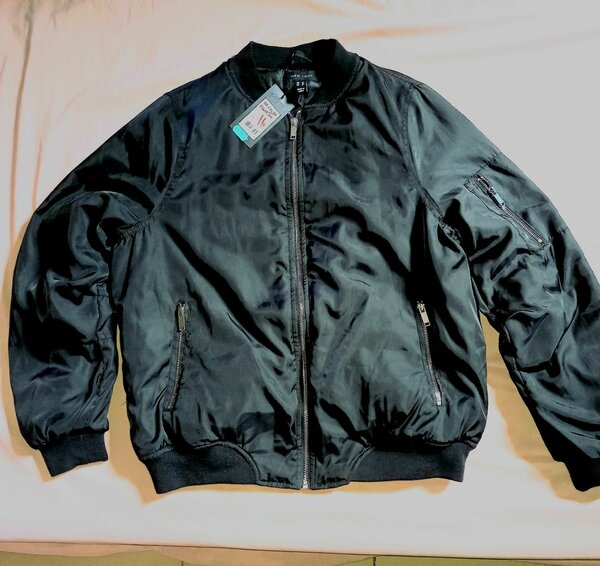 Blouson aviateur noir