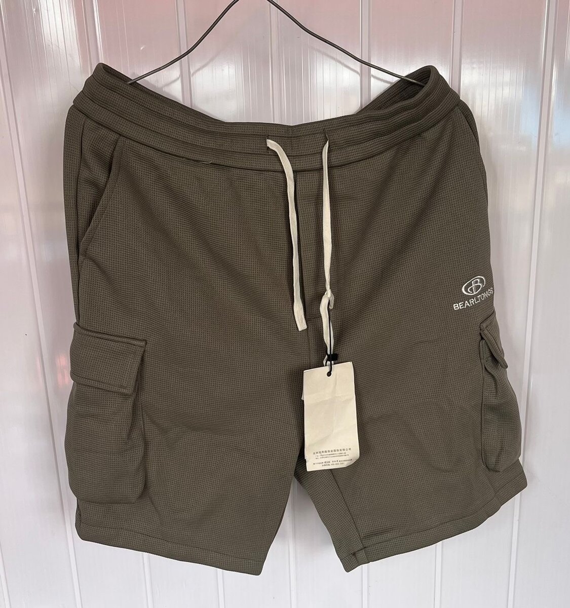 Short cargo sportif homme