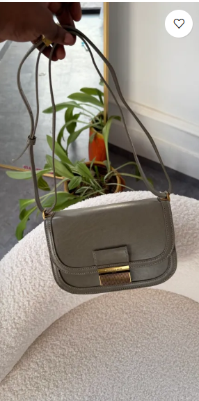 Keith Grey Crossbody bag