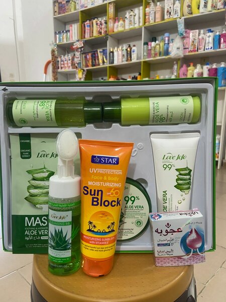 Kit aloes visage+ creme+bross