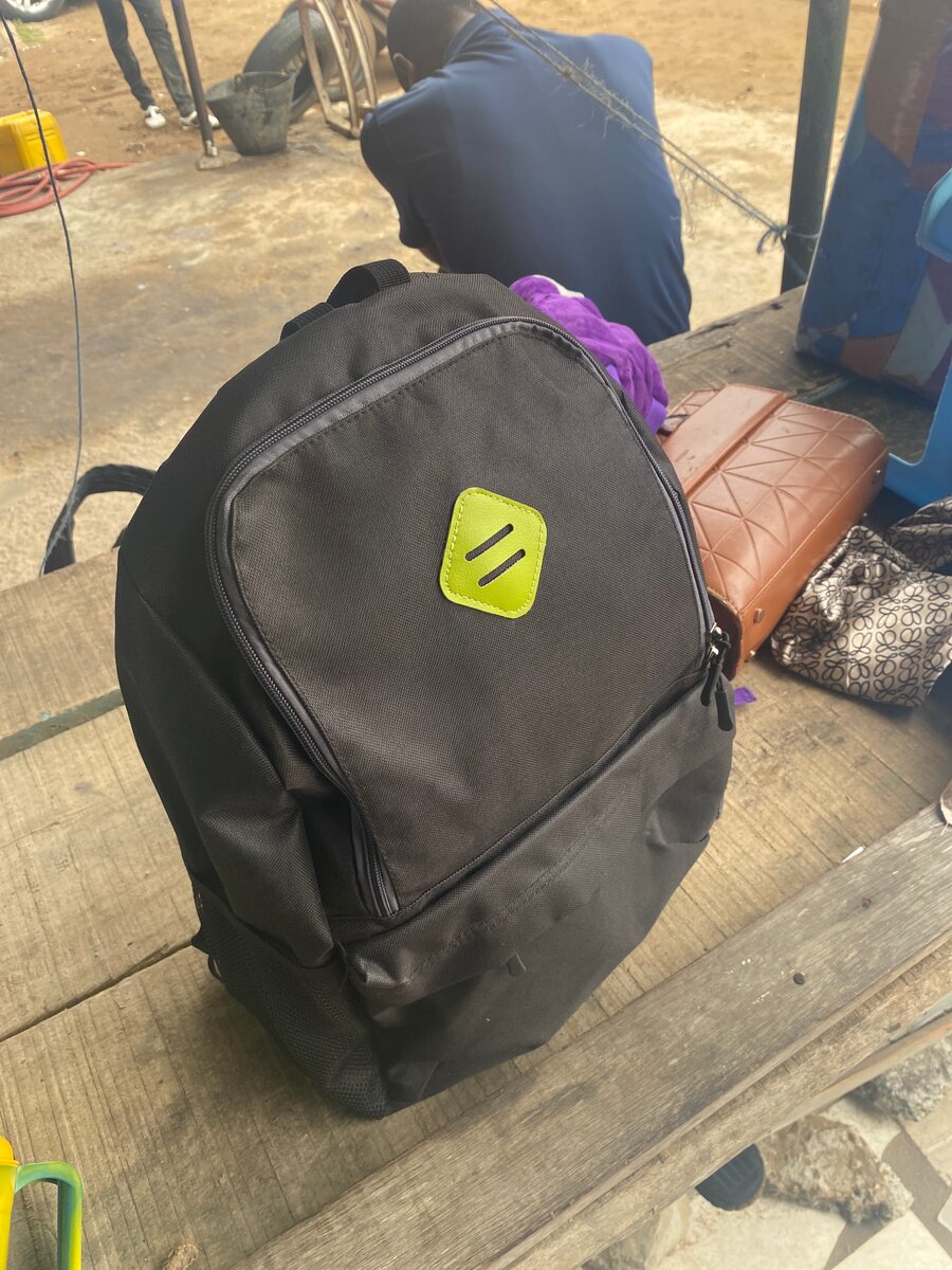 Stylish Black Backpack