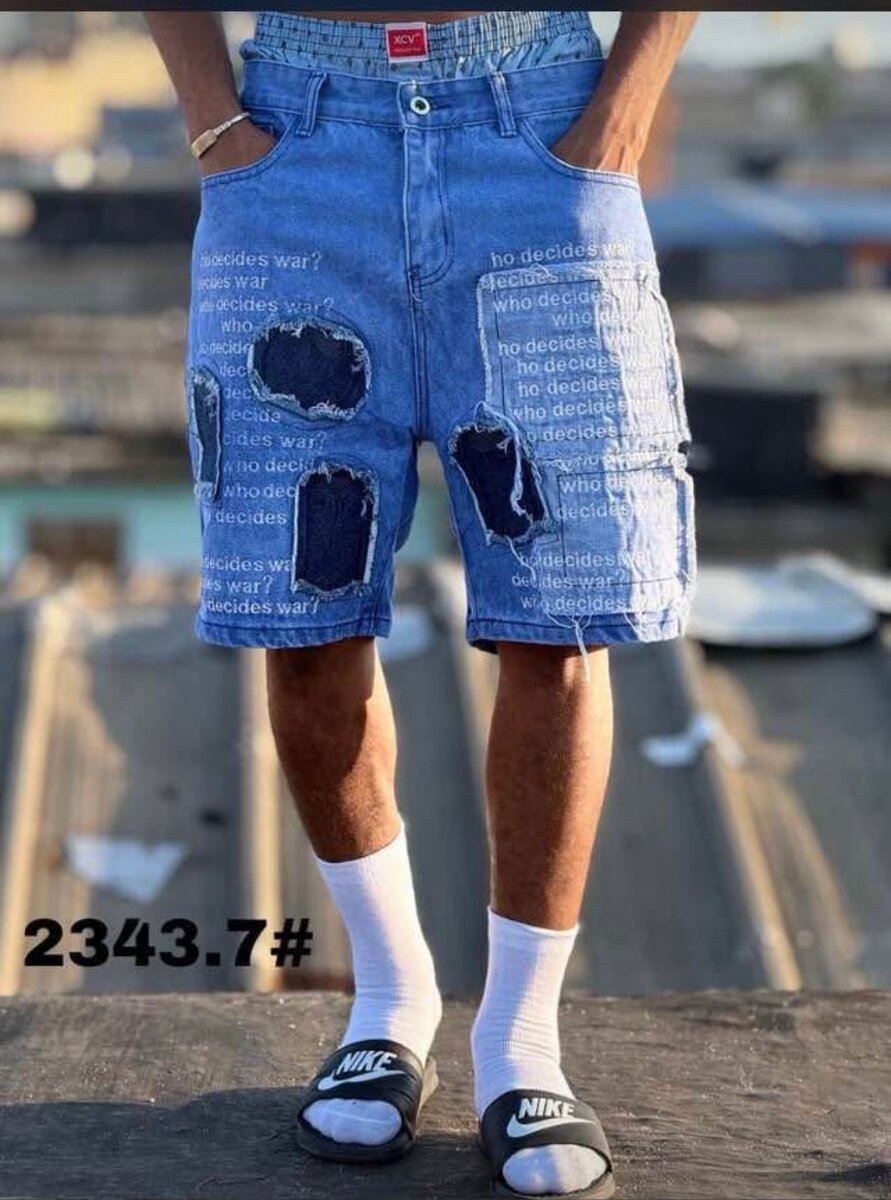 Shorts en jean décontractés