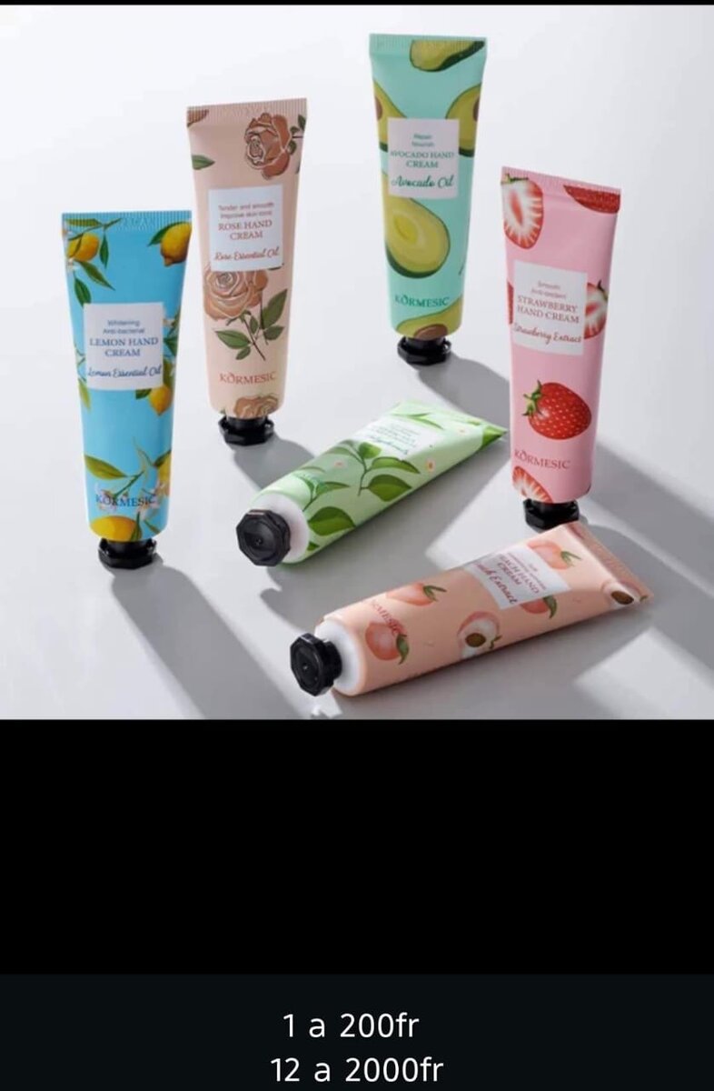 Crèmes Mains Parfumées