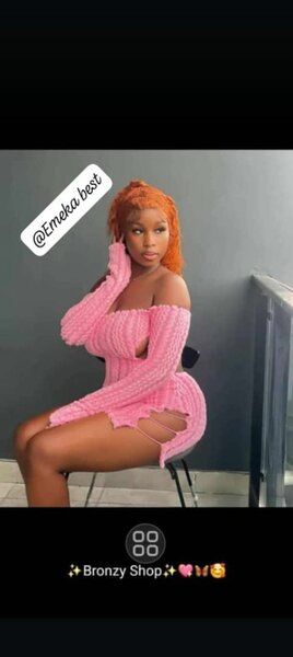 Robe pull moulante rose