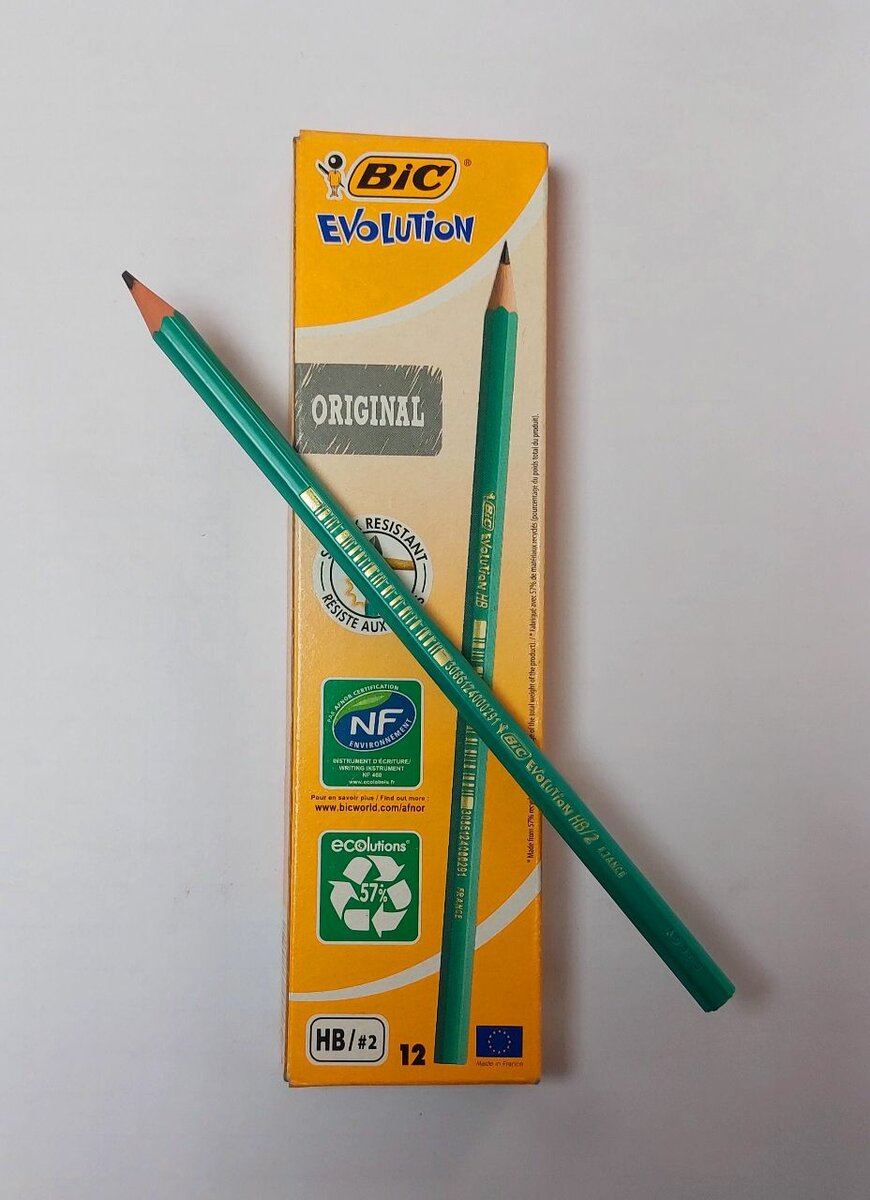 Crayon Bic Evolution HB(12)