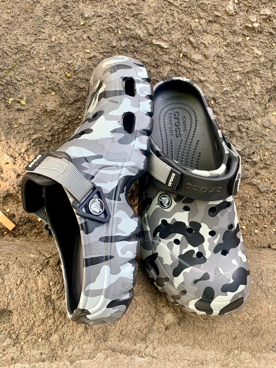 Sabots Crocs Camouflage