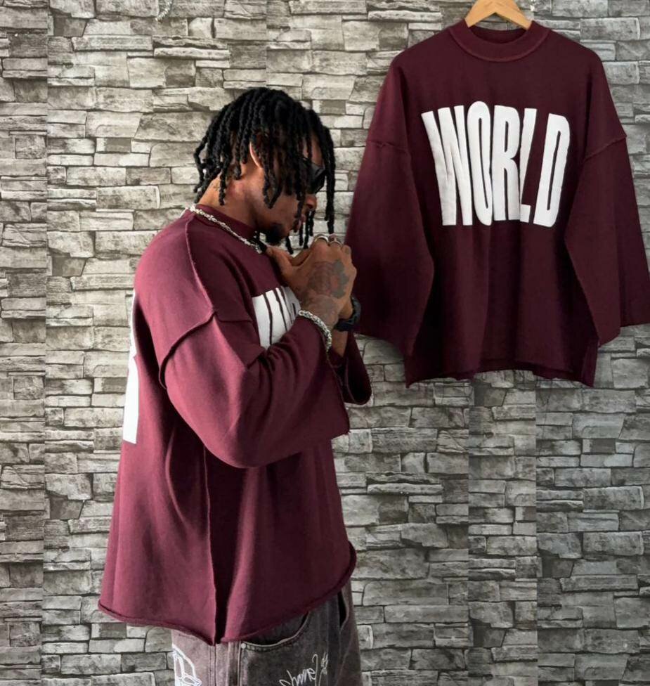 Sweat-shirt oversize 'Star'