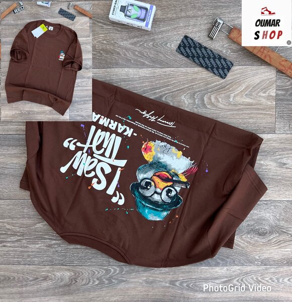 T-shirt imprimé tendance