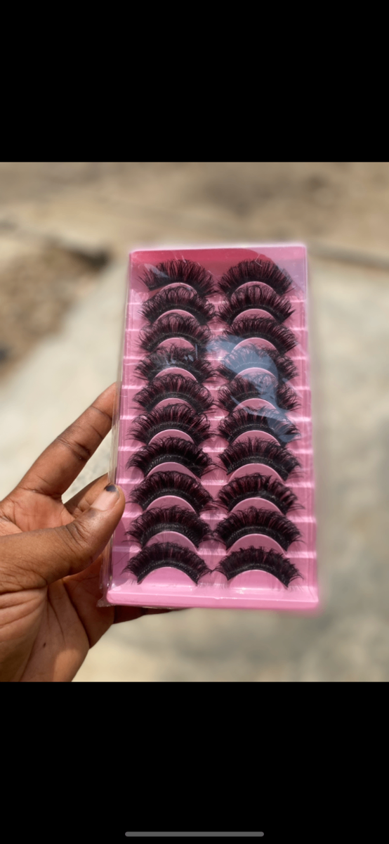 Human hair Eye lashes