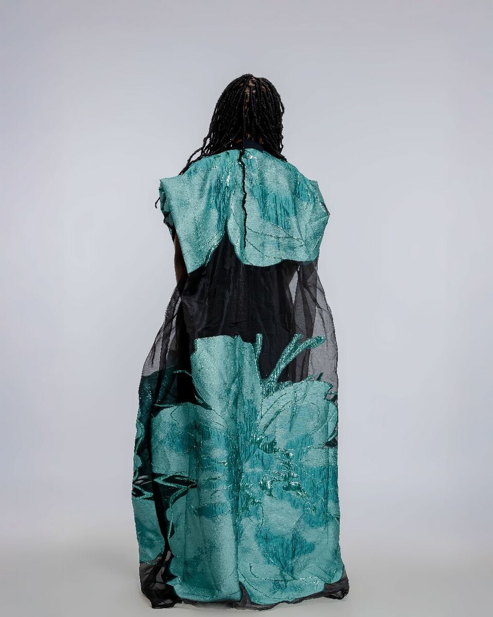 Robe Caftan Élégante Verte